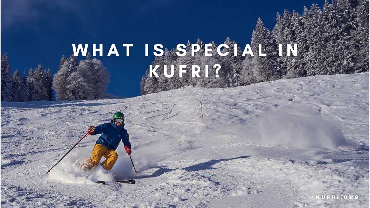 What is special in Kufri